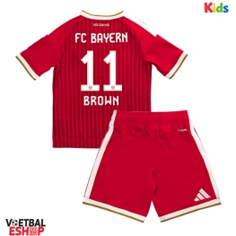 Bayern Munich Nathaniel Brown #11 Thuis tenue Kids 2026-27 Korte Mouw (+ Korte broeken)