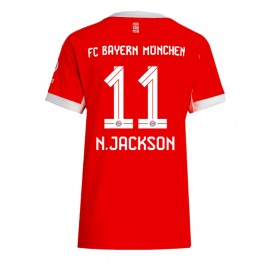 Bayern Munich Nicolas Jackson #11 Thuis tenue Dames 2025-26 Korte Mouw