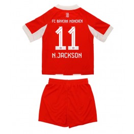 Bayern Munich Nicolas Jackson #11 Thuis tenue Kids 2025-26 Korte Mouw (+ Korte broeken)