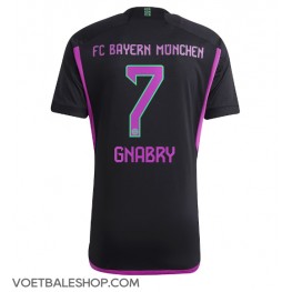 Bayern Munich Serge Gnabry #7 Uit tenue 2023-24 Korte Mouw