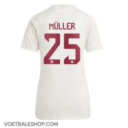 Bayern Munich Thomas Muller #25 Derde tenue Dames 2023-24 Korte Mouw