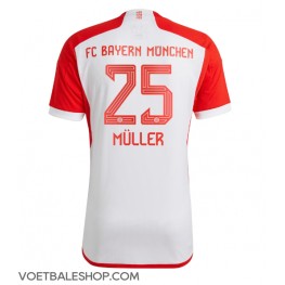 Bayern Munich Thomas Muller #25 Thuis tenue 2023-24 Korte Mouw