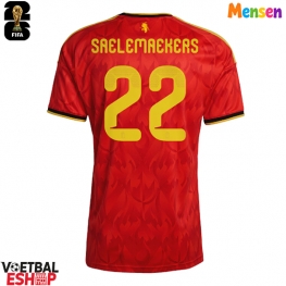 België Alexis Saelemaekers #22 Thuis tenue WK 2026 Korte Mouw