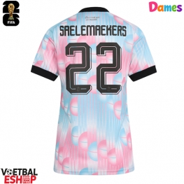 België Alexis Saelemaekers #22 Uit tenue Dames WK 2026 Korte Mouw