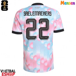 België Alexis Saelemaekers #22 Uit tenue WK 2026 Korte Mouw