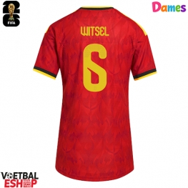 België Axel Witsel #6 Thuis tenue Dames WK 2026 Korte Mouw