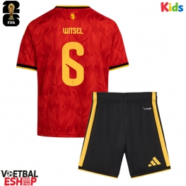 België Axel Witsel #6 Thuis tenue Kids WK 2026 Korte Mouw (+ Korte broeken)