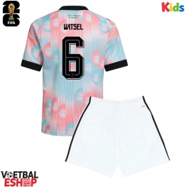België Axel Witsel #6 Uit tenue Kids WK 2026 Korte Mouw (+ Korte broeken)