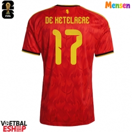 België Charles De Ketelaere #17 Thuis tenue WK 2026 Korte Mouw
