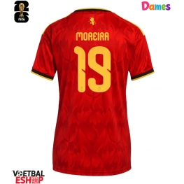België Diego Moreira #19 Thuis tenue Dames WK 2026 Korte Mouw