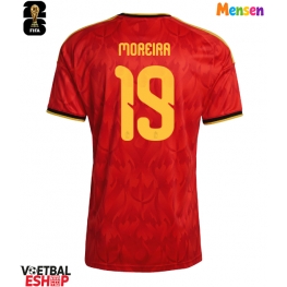 België Diego Moreira #19 Thuis tenue WK 2026 Korte Mouw