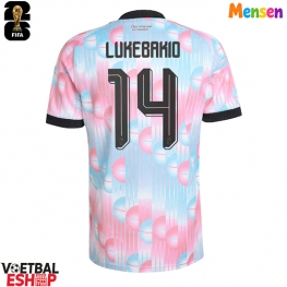 België Dodi Lukebakio #14 Uit tenue WK 2026 Korte Mouw