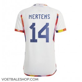 België Dries Mertens #14 Uit tenue WK 2022 Korte Mouw