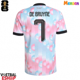 België Kevin De Bruyne #7 Uit tenue WK 2026 Korte Mouw