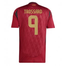 België Leandro Trossard #9 Thuis tenue EK 2024 Korte Mouw