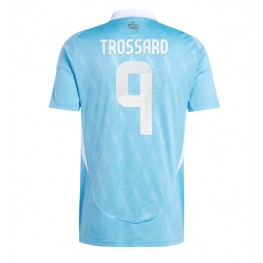België Leandro Trossard #9 Uit tenue EK 2024 Korte Mouw