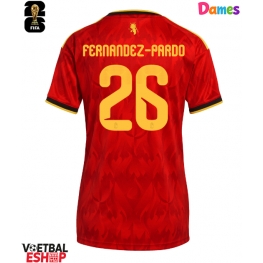 België Matias Fernandez-Pardo #26 Thuis tenue Dames WK 2026 Korte Mouw