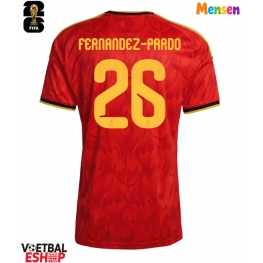 België Matias Fernandez-Pardo #26 Thuis tenue WK 2026 Korte Mouw