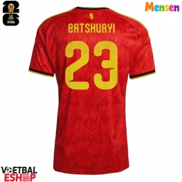 België Michy Batshuayi #23 Thuis tenue WK 2026 Korte Mouw