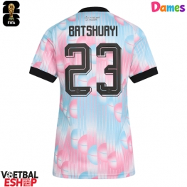 België Michy Batshuayi #23 Uit tenue Dames WK 2026 Korte Mouw
