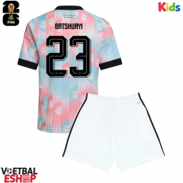 België Michy Batshuayi #23 Uit tenue Kids WK 2026 Korte Mouw (+ Korte broeken)