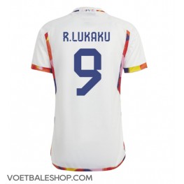 België Romelu Lukaku #9 Uit tenue WK 2022 Korte Mouw