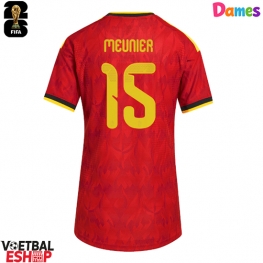 België Thomas Meunier #15 Thuis tenue Dames WK 2026 Korte Mouw