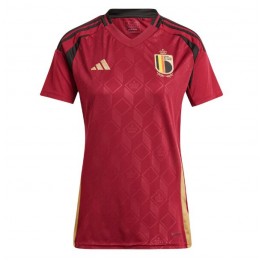 België Thuis tenue Dames EK 2024 Korte Mouw