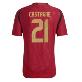 België Timothy Castagne #21 Thuis tenue EK 2024 Korte Mouw