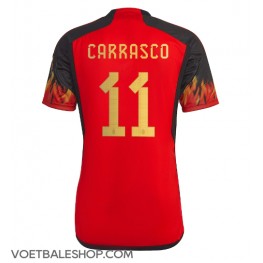 België Yannick Carrasco #11 Thuis tenue WK 2022 Korte Mouw