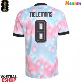 België Youri Tielemans #8 Uit tenue WK 2026 Korte Mouw