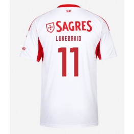 Benfica Dodi Lukebakio #11 Derde tenue 2025-26 Korte Mouw Benfica Dodi Lukebakio #11 Derde tenue 2025-26 Korte Mouw