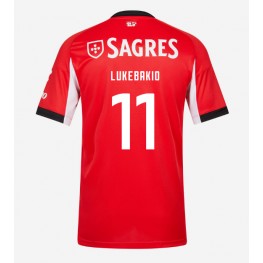 Benfica Dodi Lukebakio #11 Thuis tenue 2025-26 Korte Mouw Benfica Dodi Lukebakio #11 Thuis tenue 2025-26 Korte Mouw