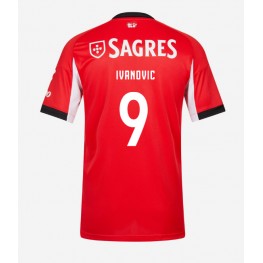 Benfica Franjo Ivanovic #9 Thuis tenue 2025-26 Korte Mouw Benfica Franjo Ivanovic #9 Thuis tenue 2025-26 Korte Mouw