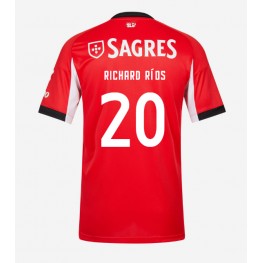 Benfica Richard Rios #20 Thuis tenue 2025-26 Korte Mouw Benfica Richard Rios #20 Thuis tenue 2025-26 Korte Mouw