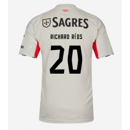 Benfica Richard Rios #20 Uit tenue 2025-26 Korte Mouw Benfica Richard Rios #20 Uit tenue 2025-26 Korte Mouw