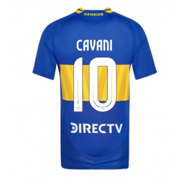 Boca Juniors Edinson Cavani #10 Thuis tenue 2024-25 Korte Mouw
