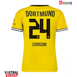 Borussia Dortmund Daniel Svensson #24 Thuis tenue Dames 2026-27 Korte Mouw