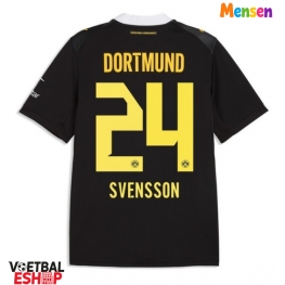 Borussia Dortmund Daniel Svensson #24 Uit tenue 2026-27 Korte Mouw