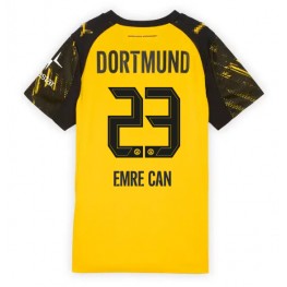 Borussia Dortmund Emre Can #23 Thuis tenue Dames 2025-26 Korte Mouw Borussia Dortmund Emre Can #23 Thuis tenue Dames 2025-26 Korte Mouw