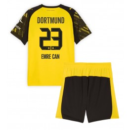 Borussia Dortmund Emre Can #23 Thuis tenue Kids 2025-26 Korte Mouw (+ Korte broeken)