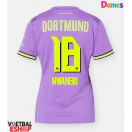 Borussia Dortmund Ethan Nwaneri #18 Derde tenue Dames 2026-27 Korte Mouw