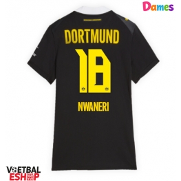 Borussia Dortmund Ethan Nwaneri #18 Uit tenue Dames 2026-27 Korte Mouw