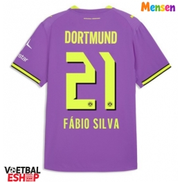 Borussia Dortmund Fabio Silva #21 Derde tenue 2026-27 Korte Mouw