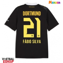 Borussia Dortmund Fabio Silva #21 Uit tenue 2026-27 Korte Mouw