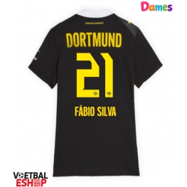 Borussia Dortmund Fabio Silva #21 Uit tenue Dames 2026-27 Korte Mouw