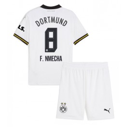 Borussia Dortmund Felix Nmecha #8 Derde tenue Kids 2024-25 Korte Mouw (+ Korte broeken)