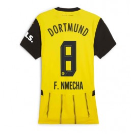 Borussia Dortmund Felix Nmecha #8 Thuis tenue Dames 2024-25 Korte Mouw