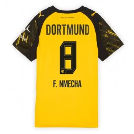 Borussia Dortmund Felix Nmecha #8 Thuis tenue Dames 2025-26 Korte Mouw