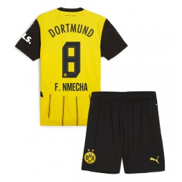 Borussia Dortmund Felix Nmecha #8 Thuis tenue Kids 2024-25 Korte Mouw (+ Korte broeken)
